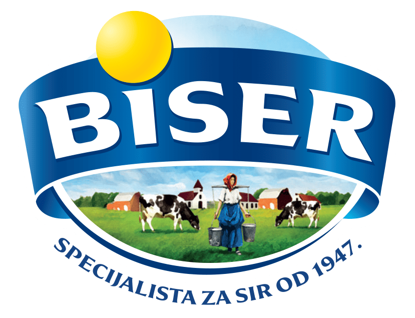 Zaštitni znak kompanije mlekare BISER